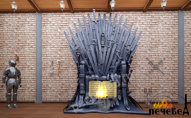 А Game of Thrones fireplace by pecheved.ru